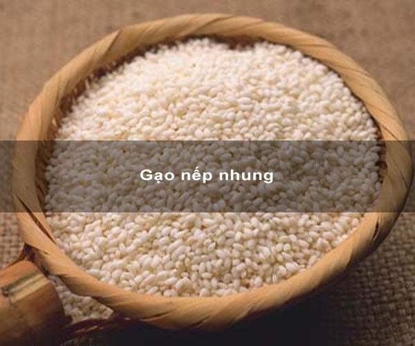 Gạo nếp nhung